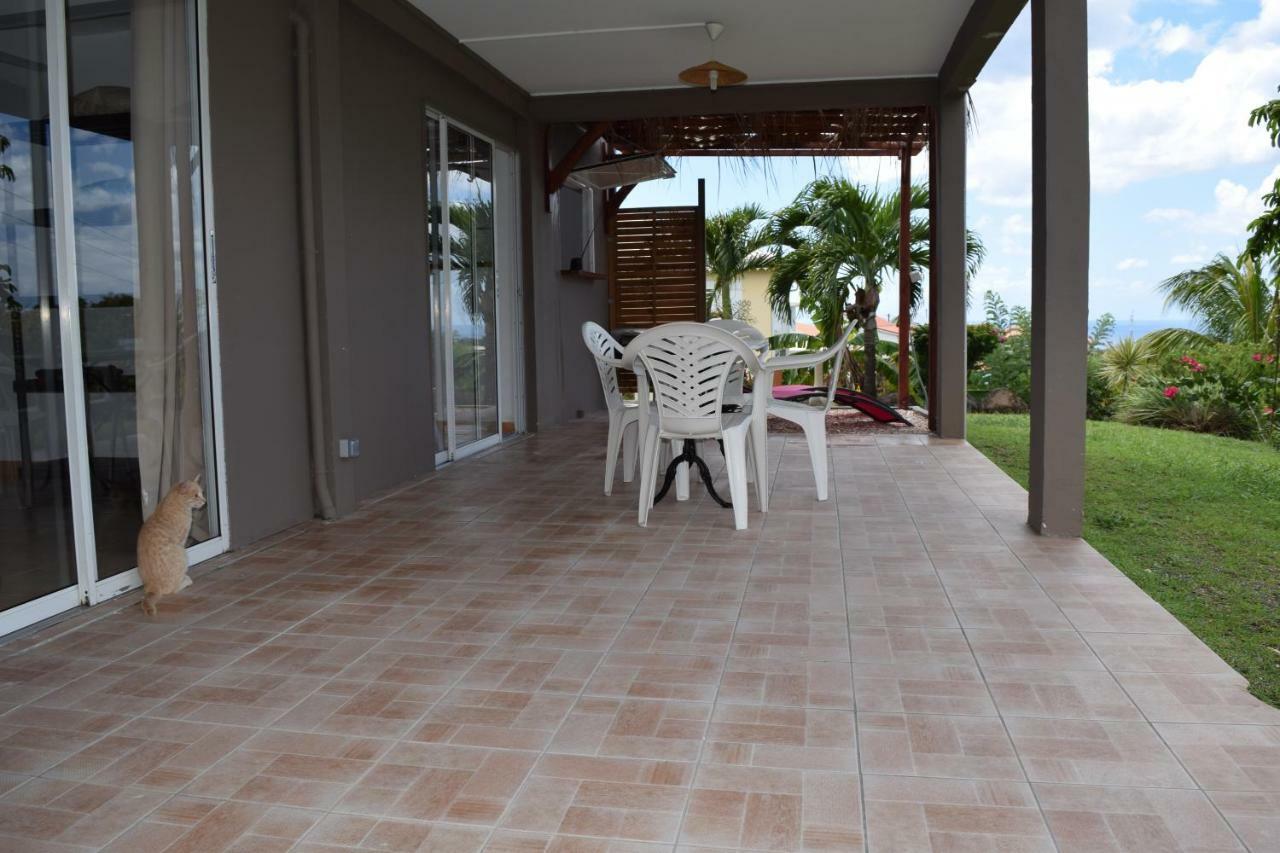 Appartement Vue Mer Le Carbet Exterior foto